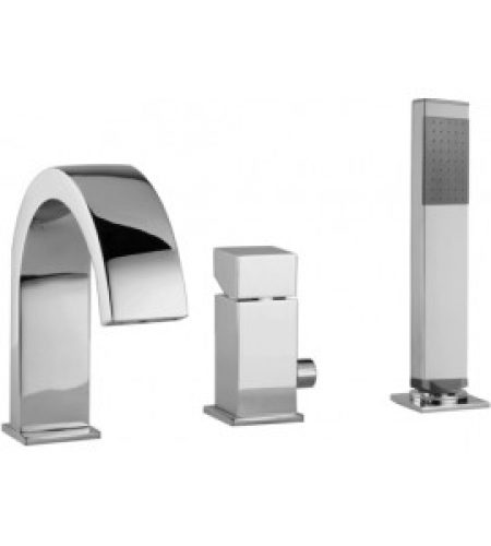 Mélangeur borde bagnoire Paffoni LEVEL LES040 LEC040 LEA040