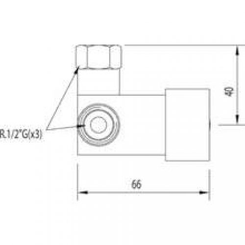 Mélangeur de deux eaux TRES
