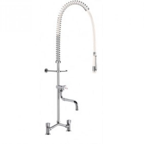 Mélangeur de prélavage –  2 trous – à douchette