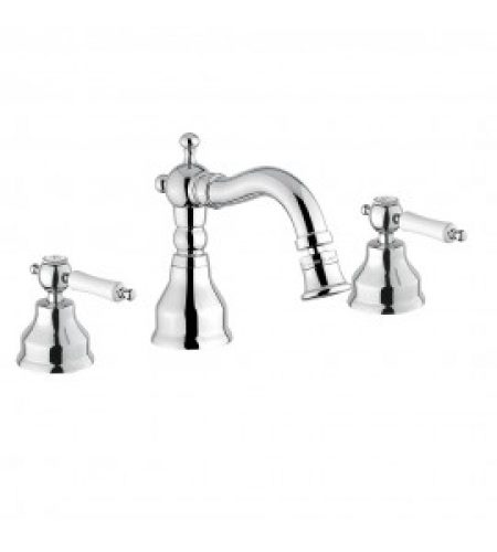 Mélangeur lavabo 3 trous, bec pivotant bugnatese…