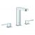 Mélangeur Lavabo Grohe Plus 3 trous 175mm Chromé