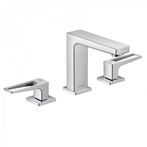 Mélangeur Lavabo Hansgrohe Metropol 110 3 trous poignées étriers