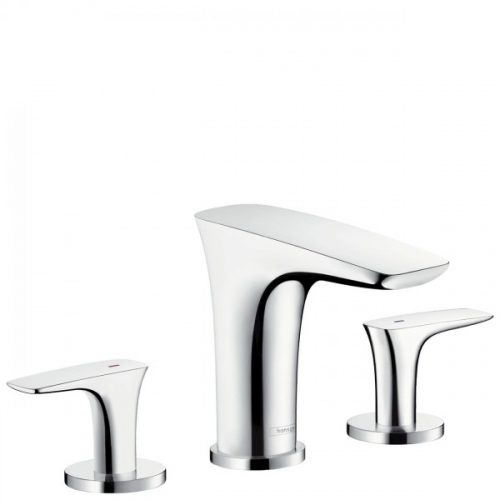 Mélangeur Lavabo Hansgrohe PuraVida 3 trous Chromé 15073000
