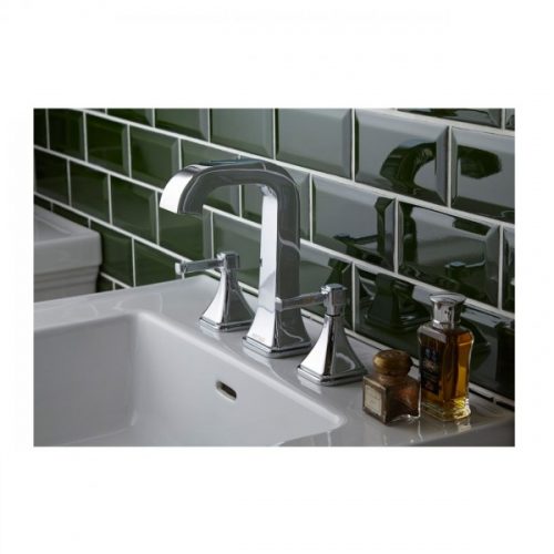 Mélangeur Lavabo Heritage Somersby 3 trous 192x108x66 mm Chromé