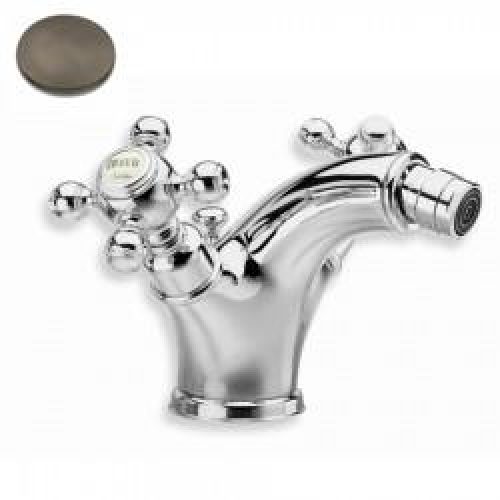 Mélangeur pour BIDET – PARIGI MONOTROU METAL BROSSE +Vidage CRISTINA ONDYNA PG11677