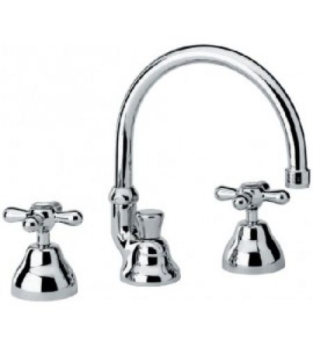 Mélangeur pour lavabo 3 trous Paini Liberty 17CR214