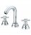 Mélangeur trois trous pour lavabo 1866