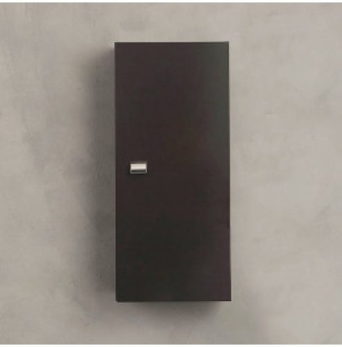 MOBILE DA BAGNO PICCOLO SPAZIO 1 ANTA ANTRACITE DA PARETE EASY