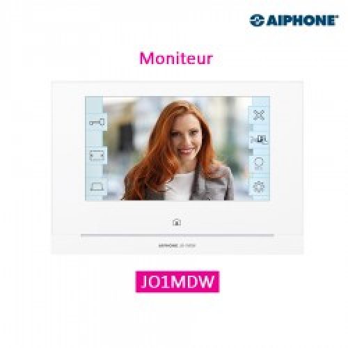 Moniteur maître écran 7″ avec module Wi-Fi intégré AIPHONE – JO1MDW 130412