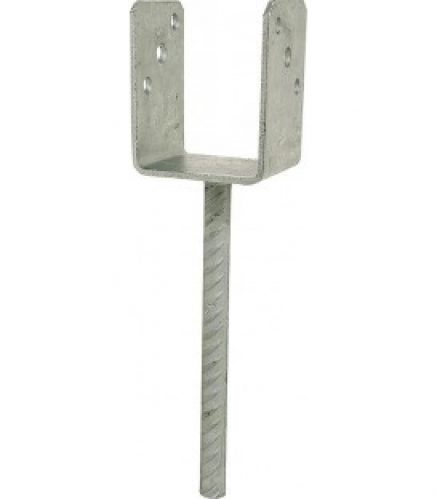 Montant en fer a pied DK 100x60mm