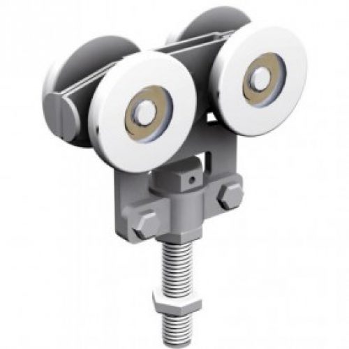 Montures à galets acier – portail coulissant – force 400 kg – 2265A