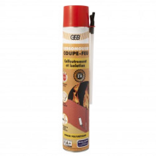 Mousse polyuréthane Coupe-Feu 700ML + Gants – GEBSOMOUSSE