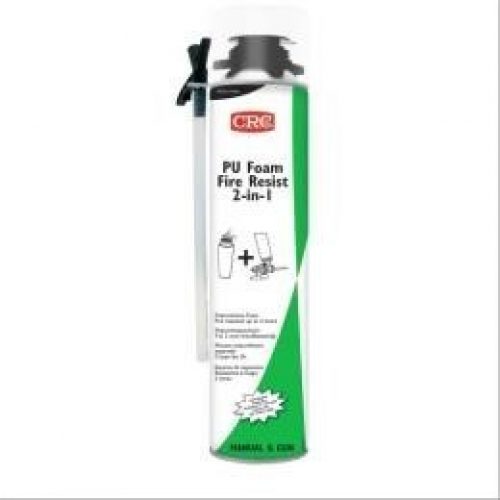 Mousse polyuréthane CRC coupe-feu 2en1 – 12 cartouches de 1000ml – CRC