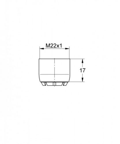 Mousseur Economiseur d’Eau Grohe Eichelberg Régulateur de jet filetage femelle M 22×1