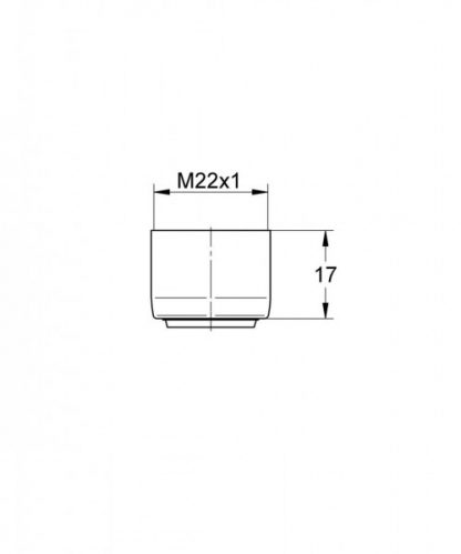 Mousseur Economiseur d’Eau Grohe Eichelberg XtraClean filetage intérieur M 22×1