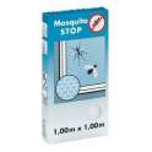 Moustiquaire pour fenêtre, « STOP&rsquo;, blanc, 1m x 1m