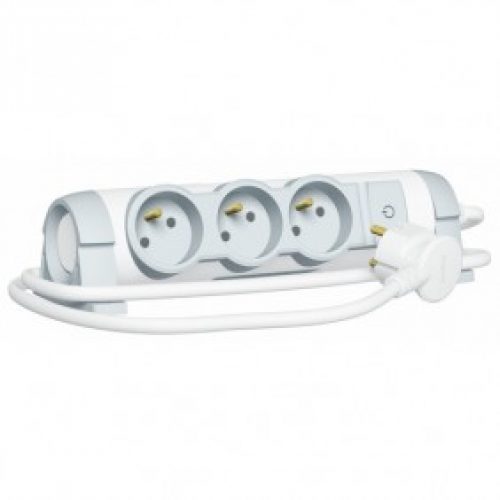 Multiprise pivotante avec interrupteur- cordon 3m – Confort