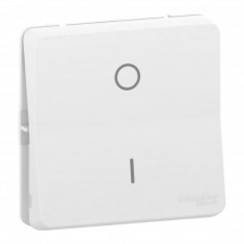 Mureva Styl – Interrupteur bipolaire – composable – IP55 – IK08 – blanc