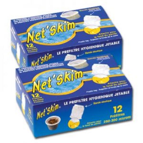 NET&rsquo;SKIM – Boîte de 12 préfiltres / lot de 2