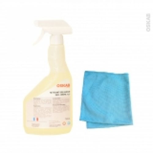 Nettoyant Inox Alu Chrome Avec Microfibre Sokleo