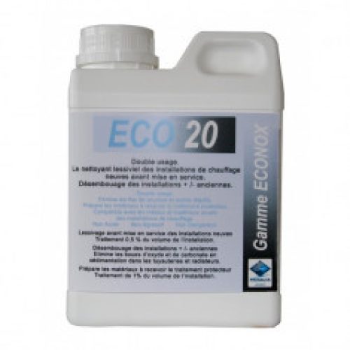 Nettoyant lessiviel installation chauffage ECO 20 (bidon 1 litre)