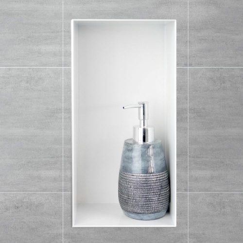 Niche de rangement sans cadre à encastrer BERNSTEIN  BS153010 – 15 x 30 x 10 cm – couleur sélectionnable