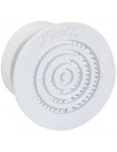 NICOLL – Sachet de 2 Grilles contre cloison blanche – 2B43