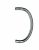 NORMBAU – Poignée tubulaire inox 316 demi-lune Modèle 25 – 2469130