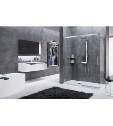 NOVELLINI-Parois de douche porte coulissante ROSE ROSSE PH