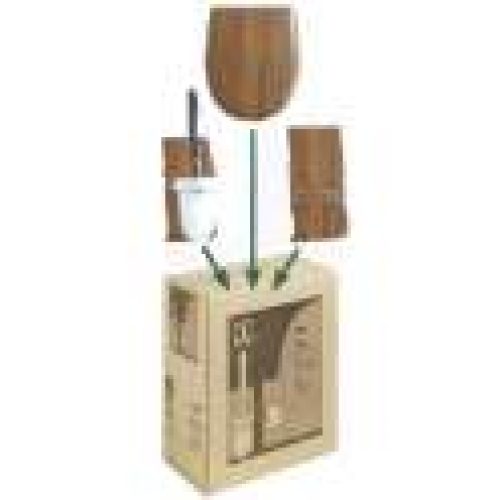 Noyer WC Abattant + Porte Brosse + Déroulant – Livraison Gratuite !