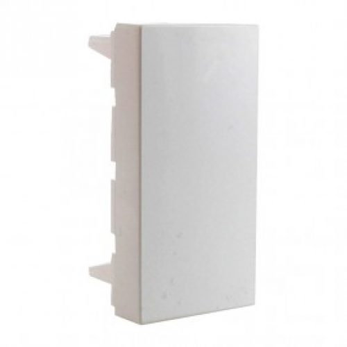 Obturateur Mosaic – 1 module – blanc