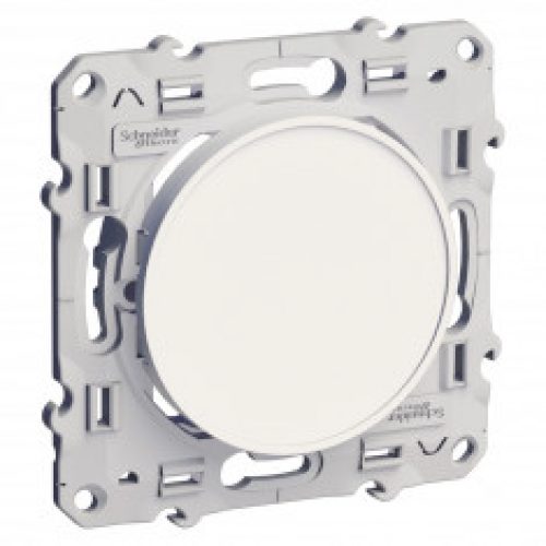 Obturateur ODACE blanc Schneider Electric – S520666