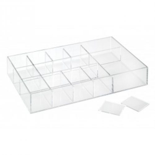 Organiseur produits de beauté avec compartiments souples