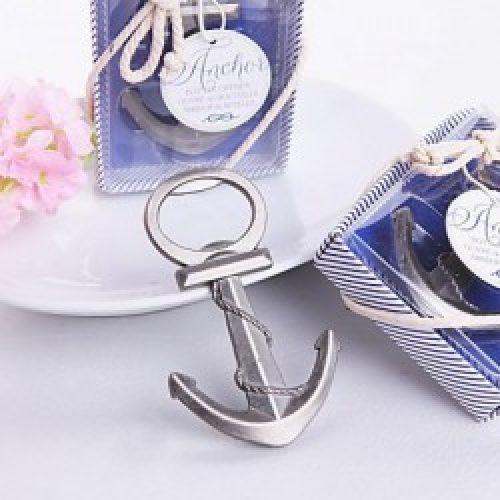Ouvre-bouteille sous forme d&rsquo;ancre en métal