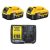 Pack 2 Batteries Dewalt Dcb184 18 V 5 Ah Xr Li Ion Chargeur Dewalt