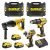 Pack 3 Outils Dewalt Dck372M3T Dch133Dcd777Dcf787 18V Xr 3X4Ah Li Ion