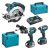 Pack 3 Outils Makita Dlx3039Ptj Dhp458 Dtd152 Dss610 18V Lxt Li Ion 2 X