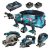 Pack 6 Machines Makita Dlx6067Pt 18V 3X50Ah