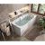 Pack baignoire balnéo Buléo 170 x 75 cm + 2 tabliers recoupables (180 cm et 80 cm)