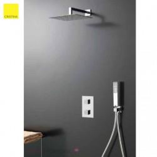 Pack classique douche murale encastrée QUADRI HYDROTHERAPIE – CRISTINA ONDYNA XQD8520