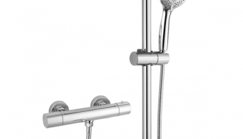Pack douche mitigeur thermostatique RONDA, avec technologie KeepCool®