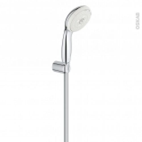 Pack Douchette Tempesta Flexible Et Support Chrome Grohe
