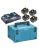 Pack MAKITA Energie 4x5AH + chargeur double en coffret MAKPAC -…