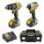 Pack Perceuse Visseuse A Chocs Dewalt Dck2062M2T Dcd709 Dcf809 18V Xr Brushless 2X40Ah