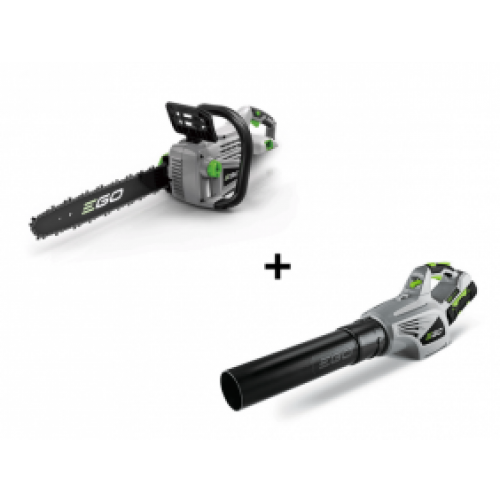 Pack tronçonneuse CS1600E et souffleur LB5300E sur batterie 56 volts