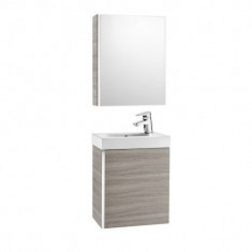 Pack Unik MINI 450 meuble, lave-mains, miroir et armoire de toilette