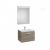 Pack Unik PRISMA 600 – Meuble 1 tiroir, lavabo et miroir à LED