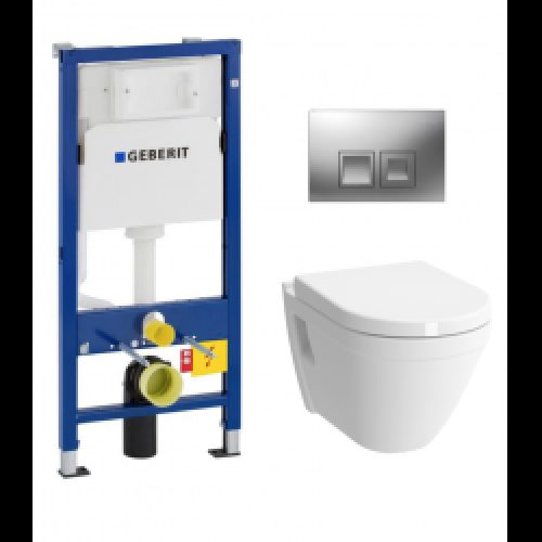 Pack WC GEBERIT DuofixBasic + VITRA…