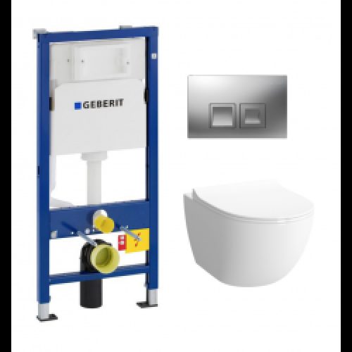 Pack WC GEBERIT DuofixBasic + VITRA…