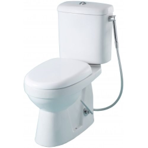 Pack wc à poser + douchette Sortie…